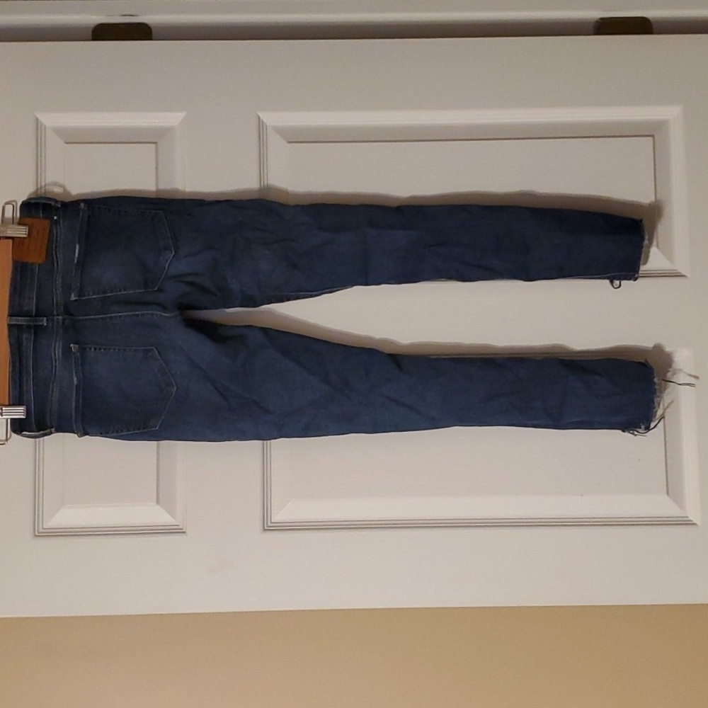 Lucky Brand Jeans Women's Size 00 24 Blue Skinny Jeans Ava Skinny Ankle Boho - Picture 3 of 12